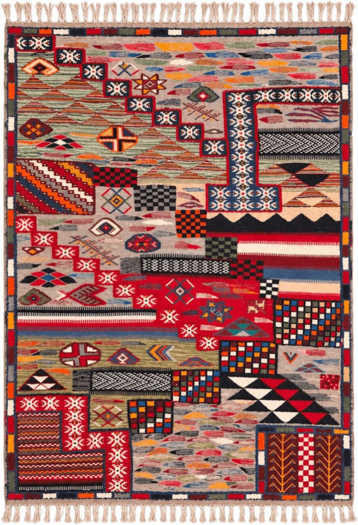 The Whole Desert, laid flat